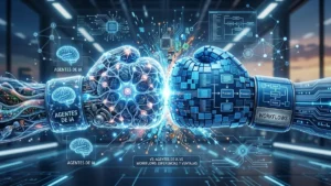 agentes de IA vs workflows